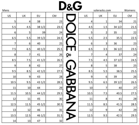 dolce gabbana sneakers size guide|dolce and gabbana size guide.